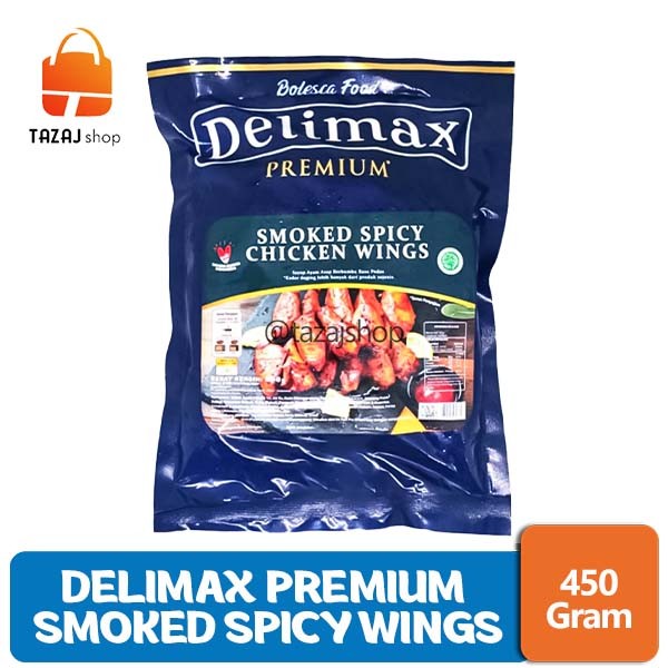 

Delimax Premium Smoked Spicy Chicken Wings 450 Gram