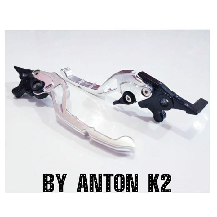 HANDLE REM BRAKE VARIASI MOTOR VARIO KARBU/VARIO 110 125 150/VIXION - Silver, VARIO 150