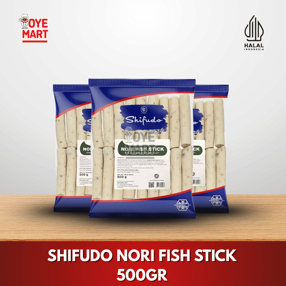 

SHIFUDO NORI FISH STICK 500GR IKAN OLAHAN DENGAN RUMPUT LAUT
