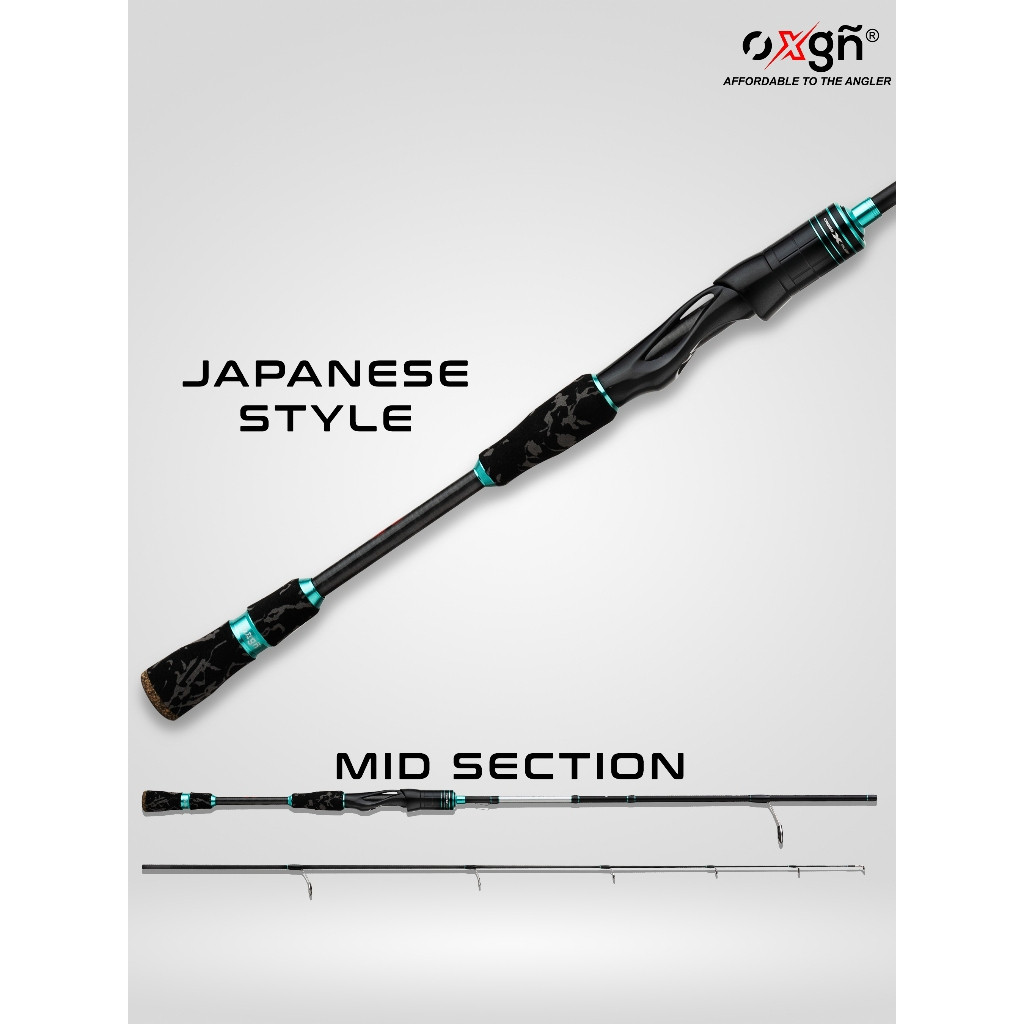 Oxgn Bass Spin Joran Pancing Carbon Solid Ring Fuji