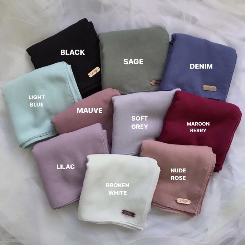 Voal Miracle Savaya Hijab Premium Cotton Import