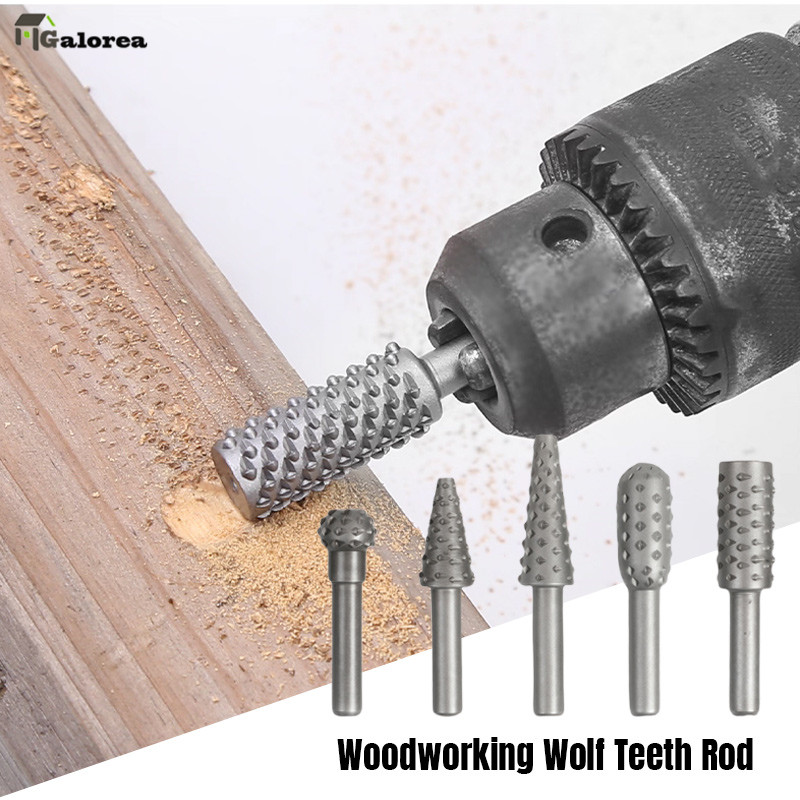 Galorea  Pengasah  Perkakas  Elektrik  DIY Pertukangan Kayu  Kepala Pengasah  Batang Gigi Serigala  