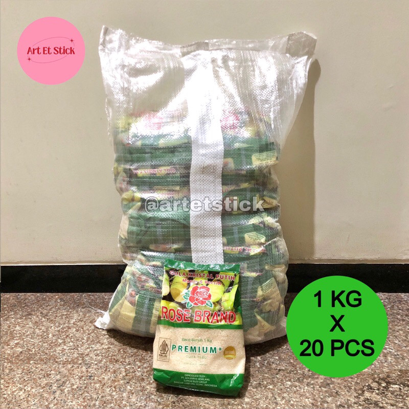 

Gula Pasir Rosebrand Premium Hijau 1 Bal 20 Kg