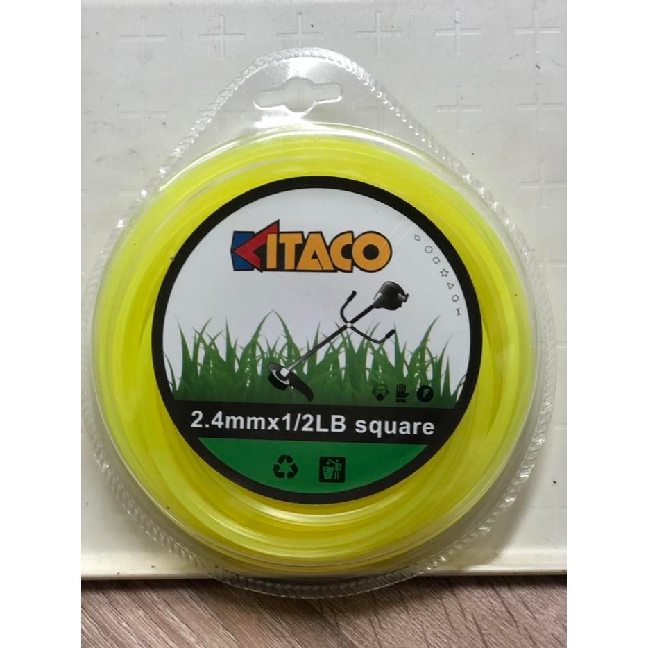 Senar potong rumput KITACO 2.4mm x 1/2 Lb