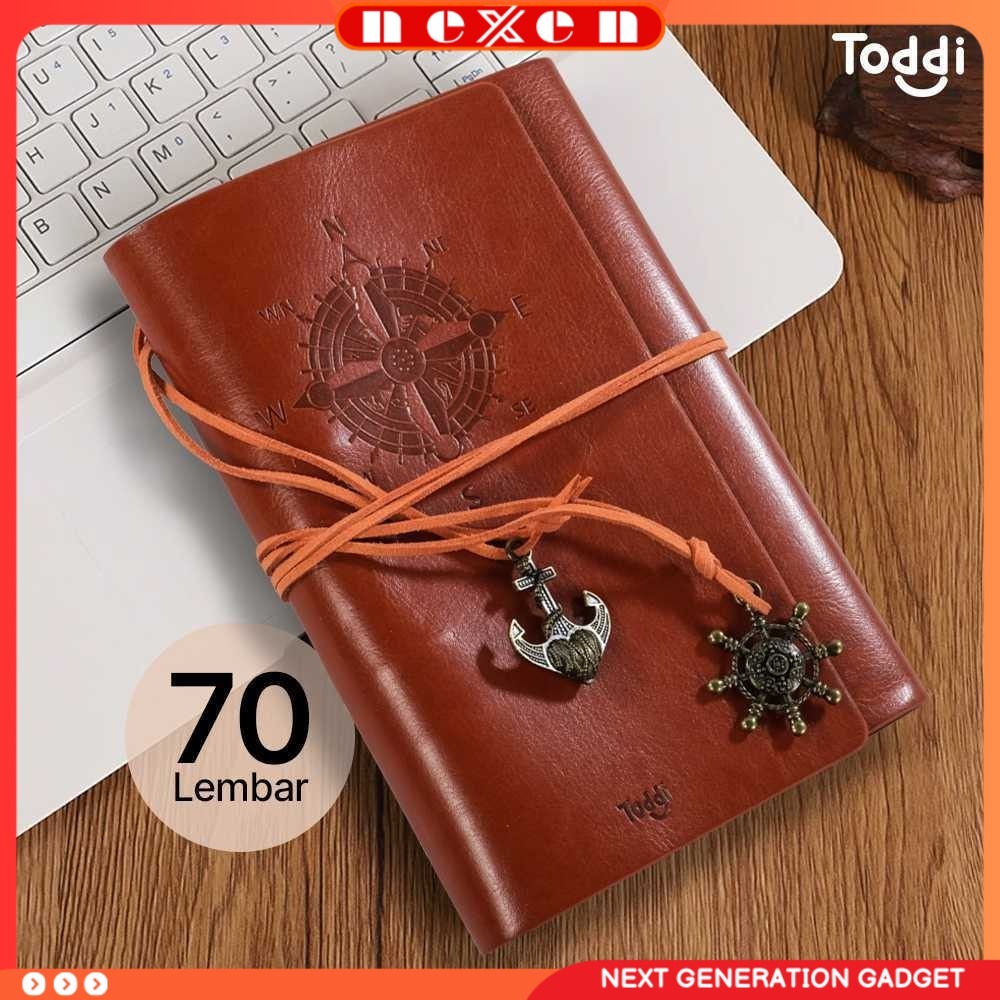 

Buku Catatan Binder Kulit Notebook Retro Pirate Compass - ZB045