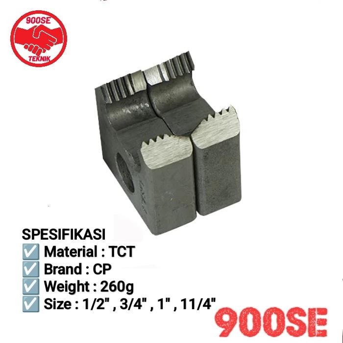 

Mata Senai Pipa Manual 1/2", 3/4" ,1" , 1 1/4" | Ratchet Screw Die - 11/4 inch Sale