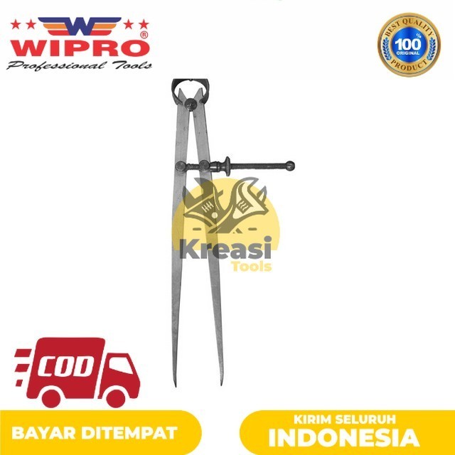 Kreasi Tools | Wipro Jangka Bubut Lurus  4"  6"