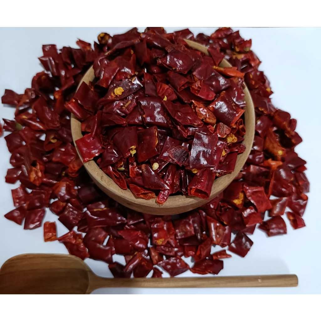 

Red Chilli Ring Pedas/Cabe Kering Potong Pedas 250Gram