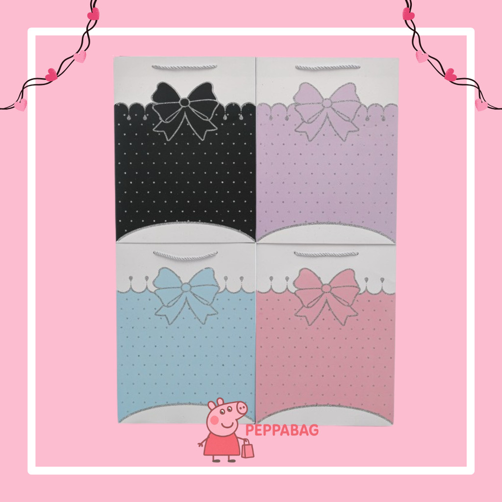

Paper Bag Gift Cute / Paperbag Hadiah Motif Pita Blink2 - ES0481