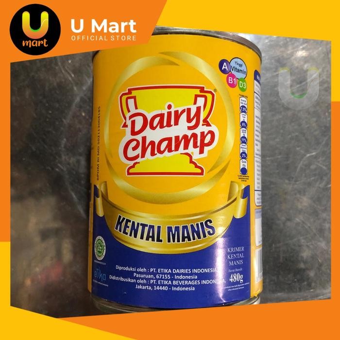 

U Mart - Dairy Champ Susu Kental Manis Krimer 480 gram