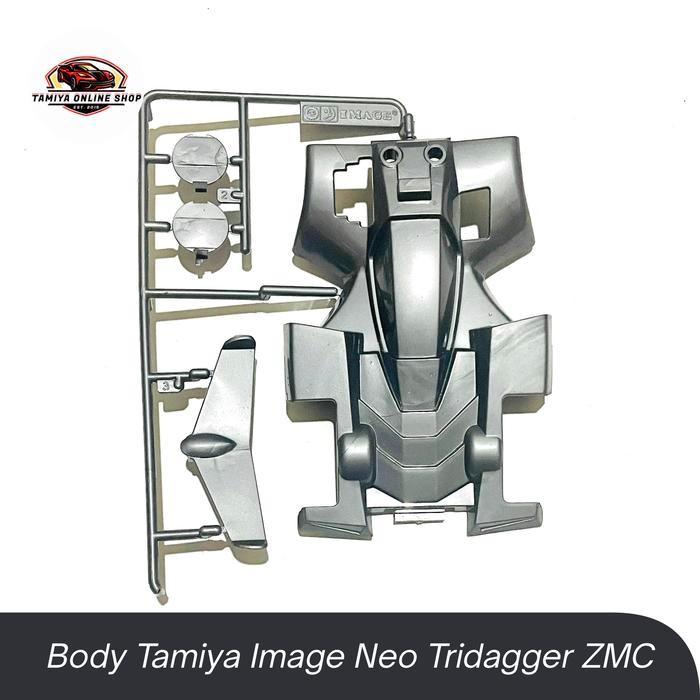 Rep Tamiya Body Tamiya Neo Tridagger ZMC Super 1 Chassis S1 Mini 4WD Image