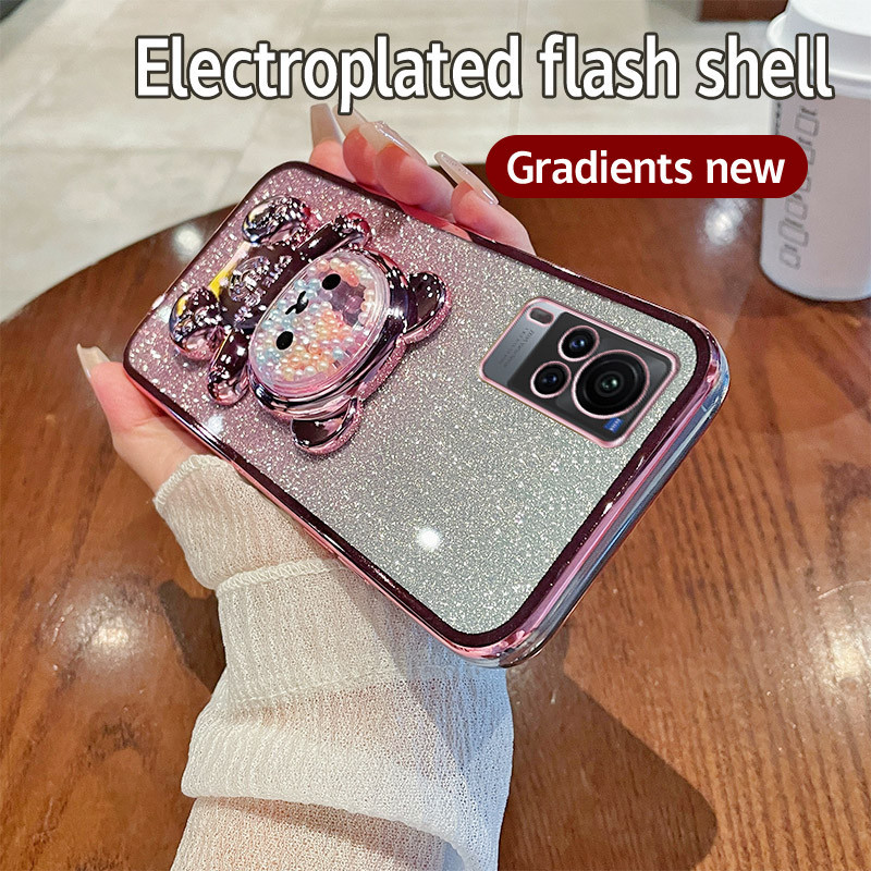 Soft Casing Vivo Y51A case Silikon Untuk Vivo Y51A V2031 case berkilau Berlapis Kesing HP Phone Cove