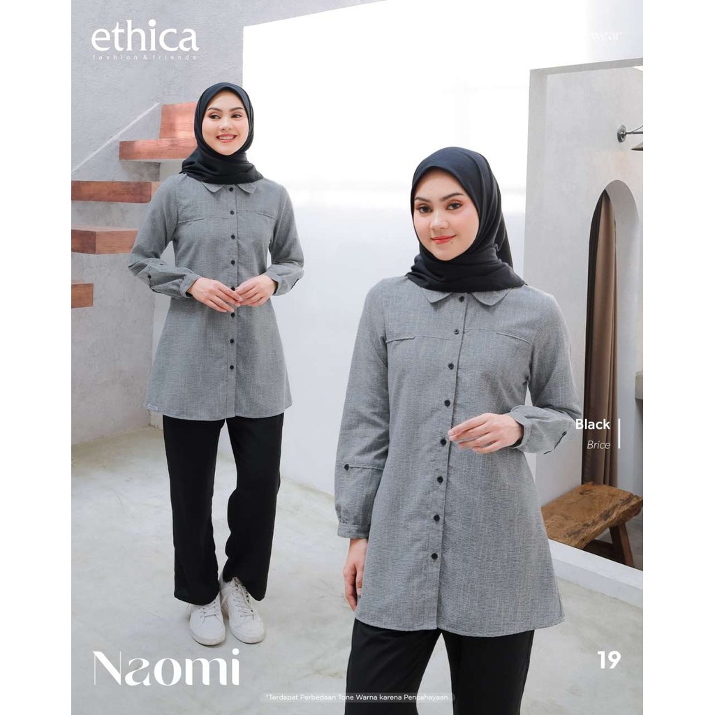 ETHICA TUNIC NAOMI 19 BLACK