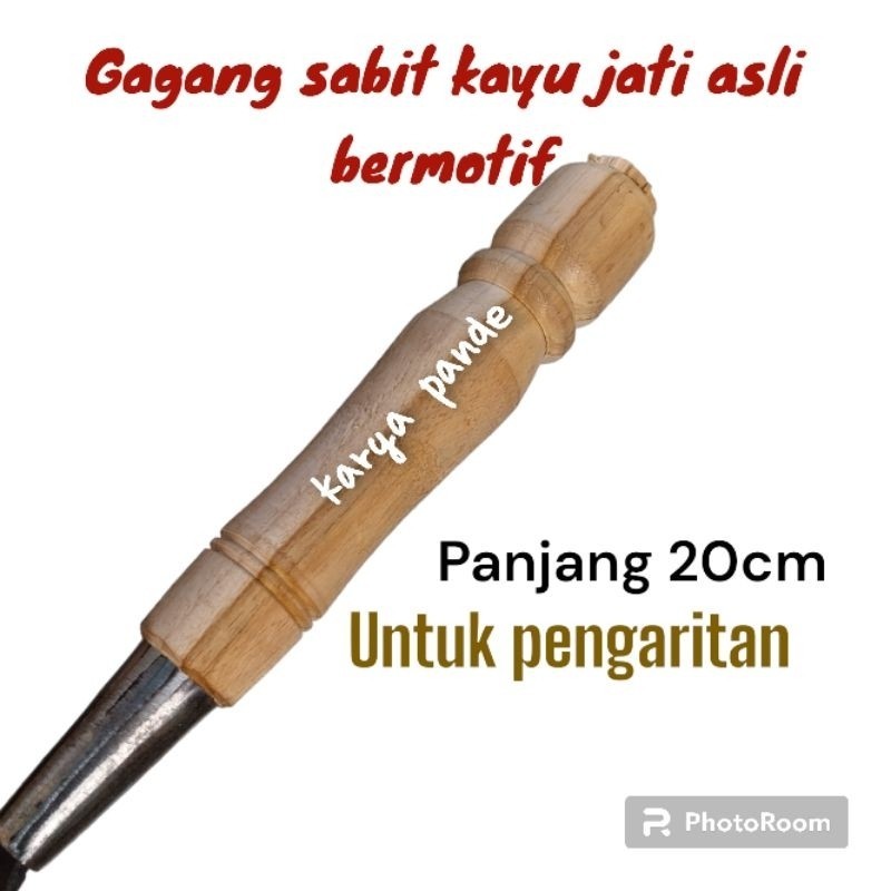 gagang sabiit/arett pengaritan asli panjang 20cm Berkualitas