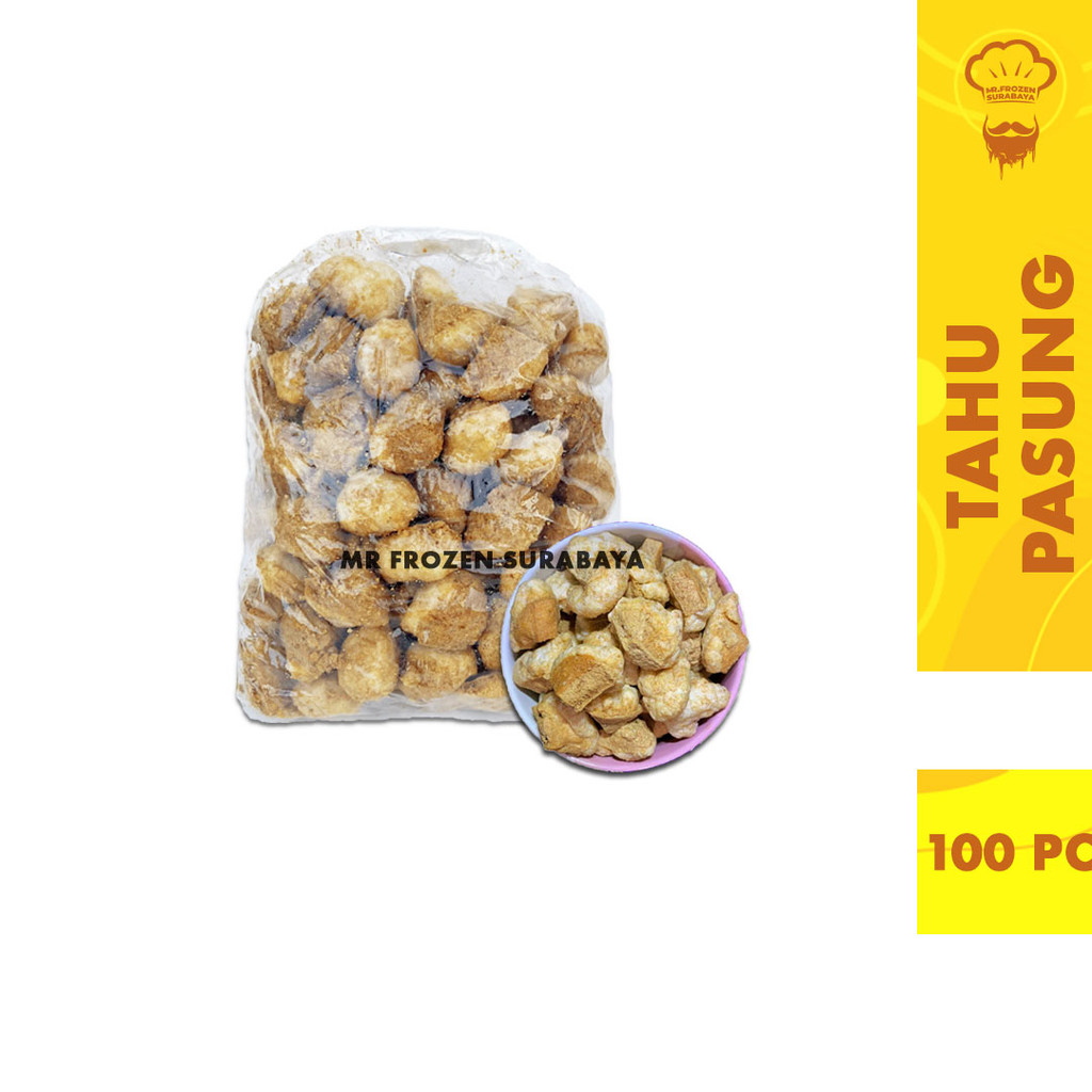 

Cuanki Tahu Pasung Tahu Dadu Bulat Isi 100 pc Topping Baso Aci dan Seblak Prasmanan