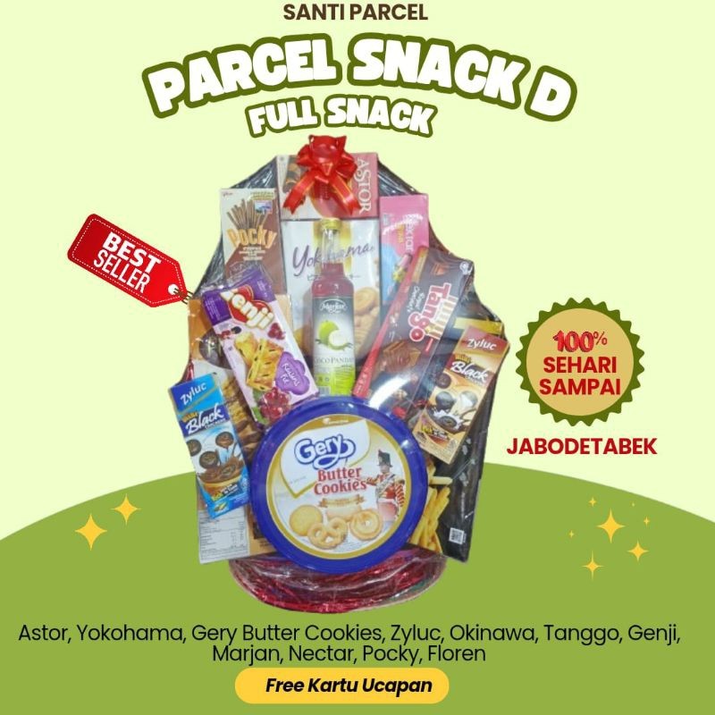 

Parcel Kue Kering/Snack | Parcel Lebaran | Parcel Nikahan| Hampers TIPE D
