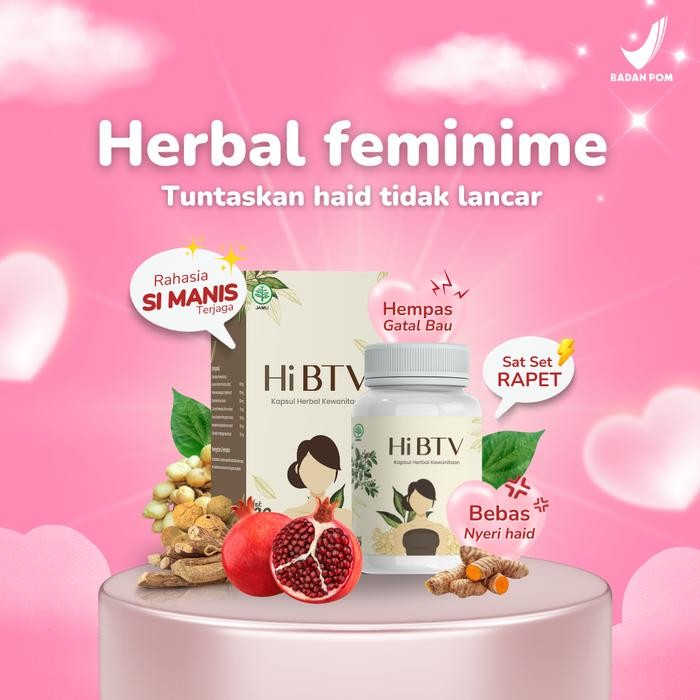 Manjakani New HI BTV MAGIC Dapat 1 Botol Suplemen Empot Kesehatan Wanita Promil Keputihan Original