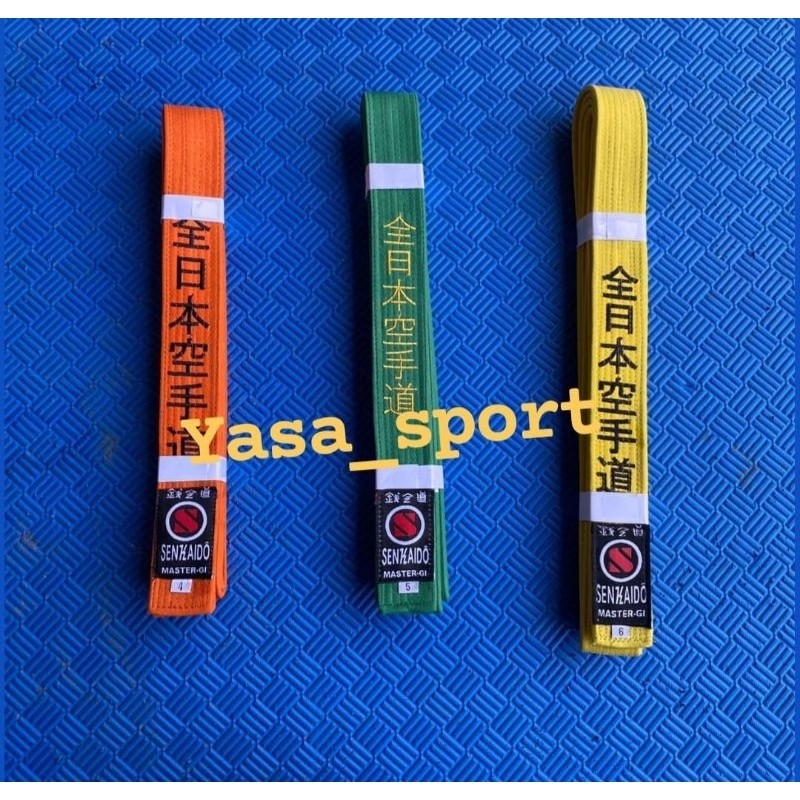 Sabuk Latihan Karate Senkaido Master Gi // Sabuk Latihan Karate Senkaido KW2