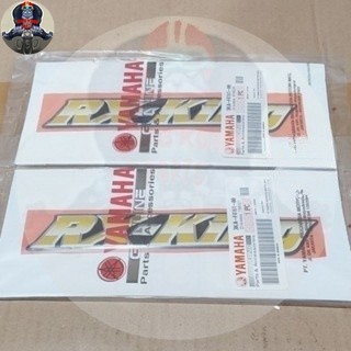 Emblem tutup box aki rx king 2001-2002 original 3KA-F4161-00