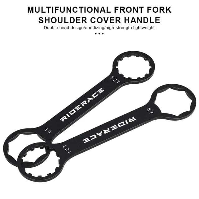 Riderace Tool Alat Kunci Buka Fork Suntour XCR XCM XCT RST Panjang Kunci Shock Depan Sepeda MTB Alat