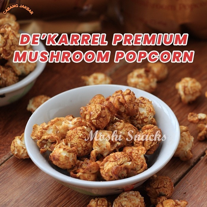 

Popcorn De'karrel Popcorn Dekarrel Caramel Tiramisu Halal Brondong Pop - Caramel