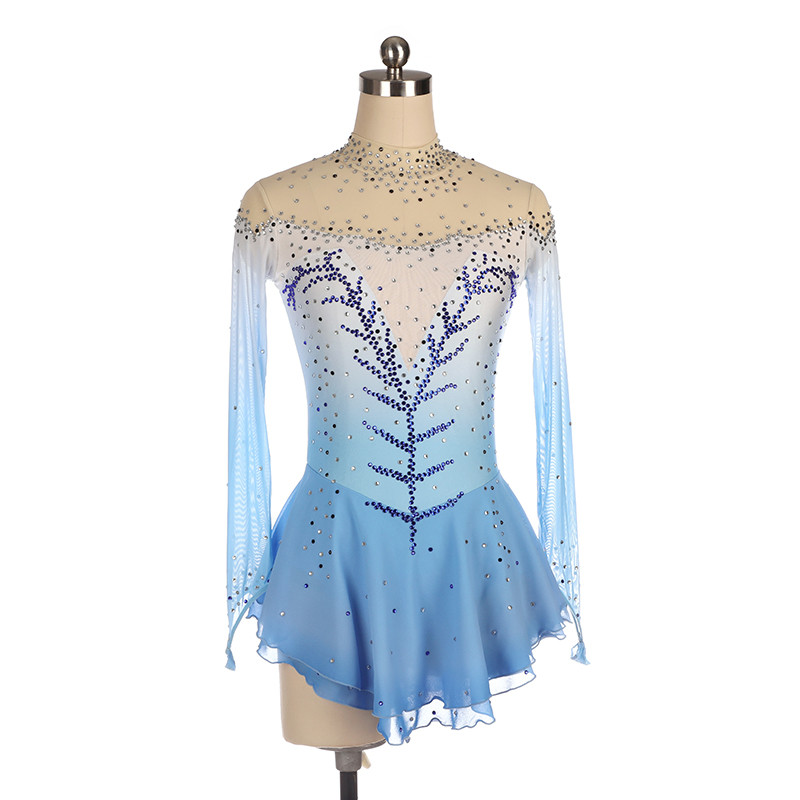 Nasinaya Figure Skating Competition Training Ice Skirt Girl's Rhythmic Gymnastics Dress Performance 