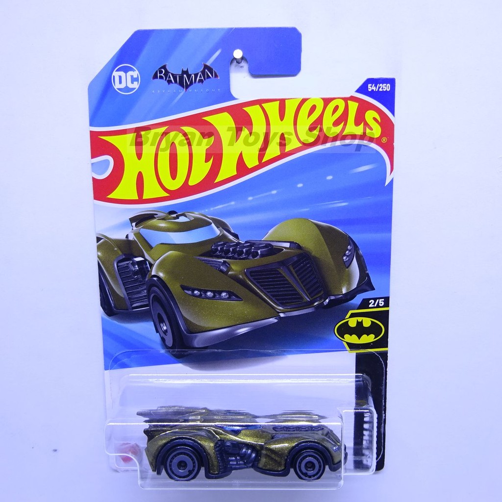Hot Wheels Batman : Arkham Asylum Batmobile Gold