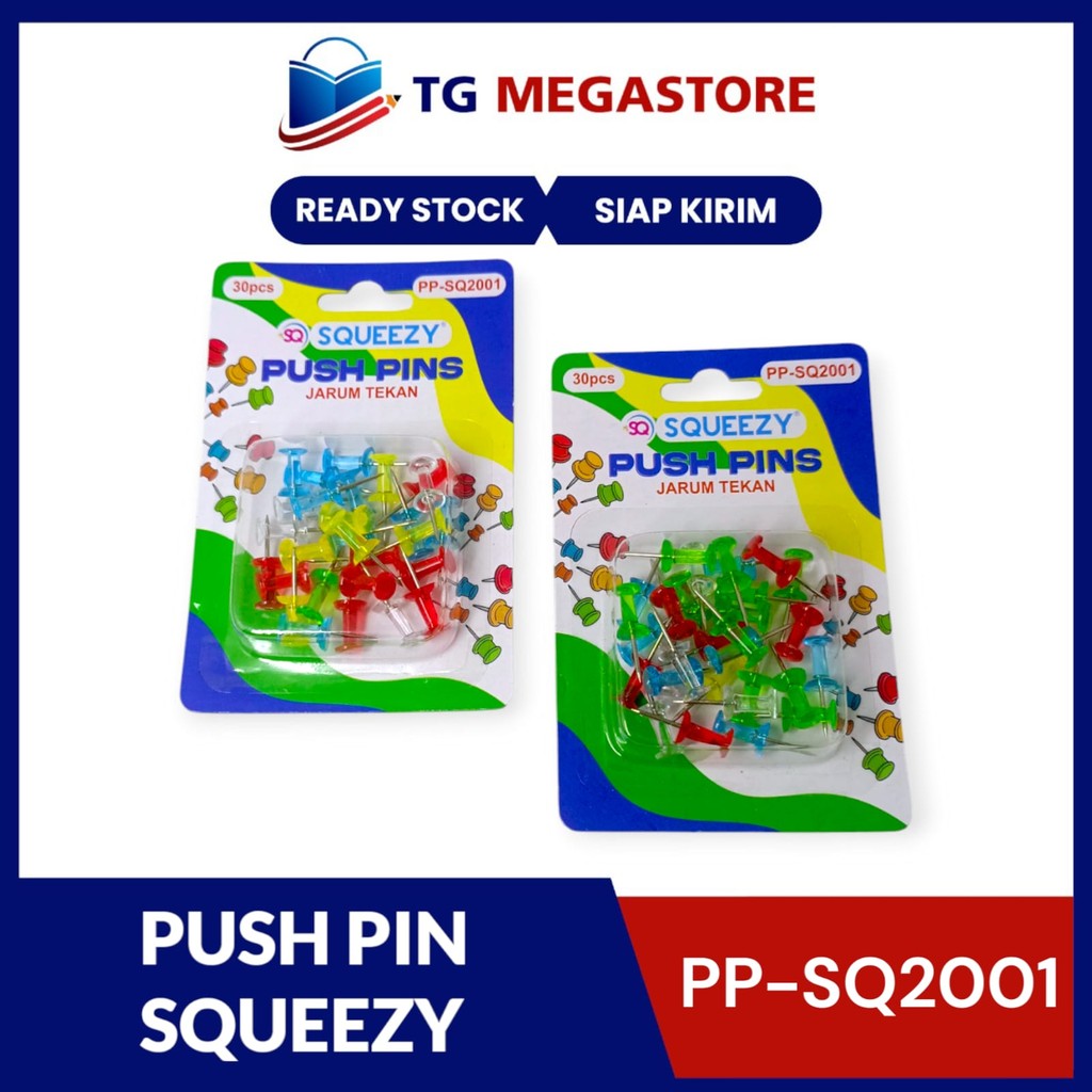 

Paku Payung / Push Pin Squeezy PP-SQ2001
