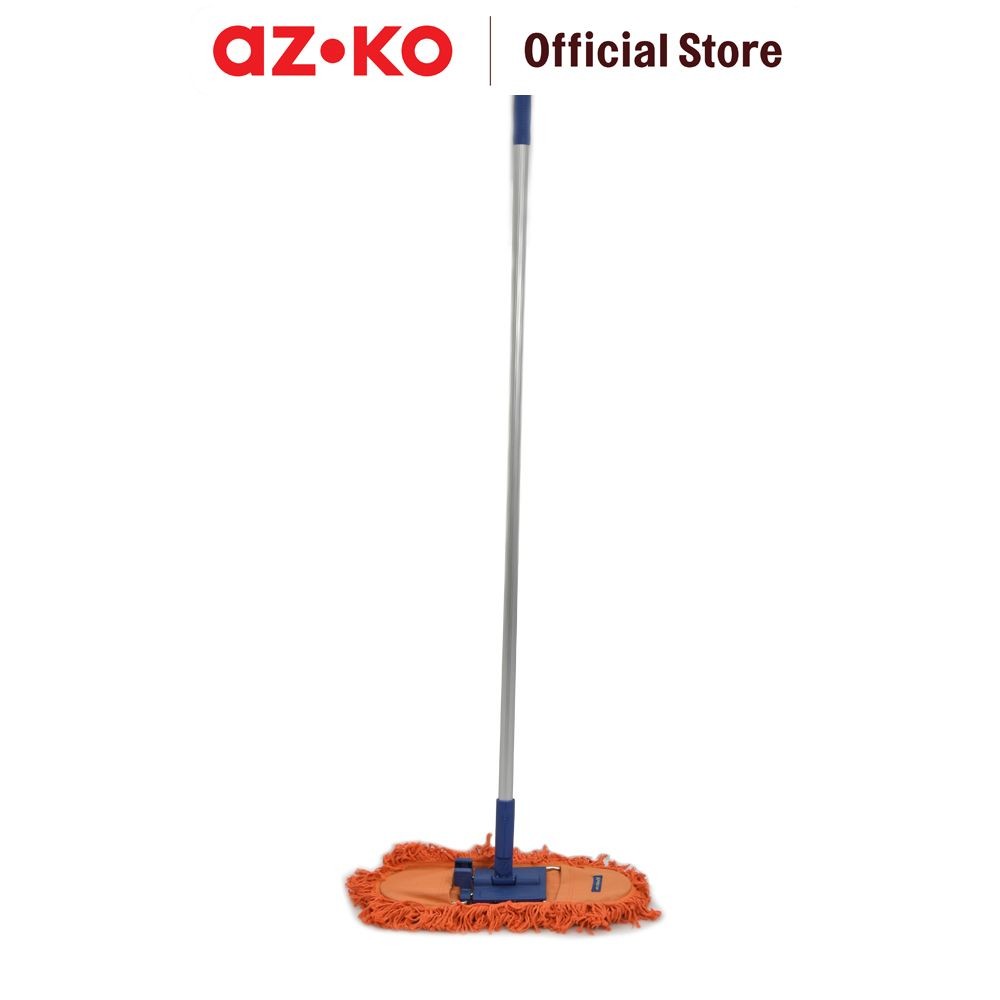 AZKO Krisbow Alat Pel Lantai Deluxe 18 inci - Oranye Krisbow Alat Pel Lantai Hall Mop Deluxe 18 Inch