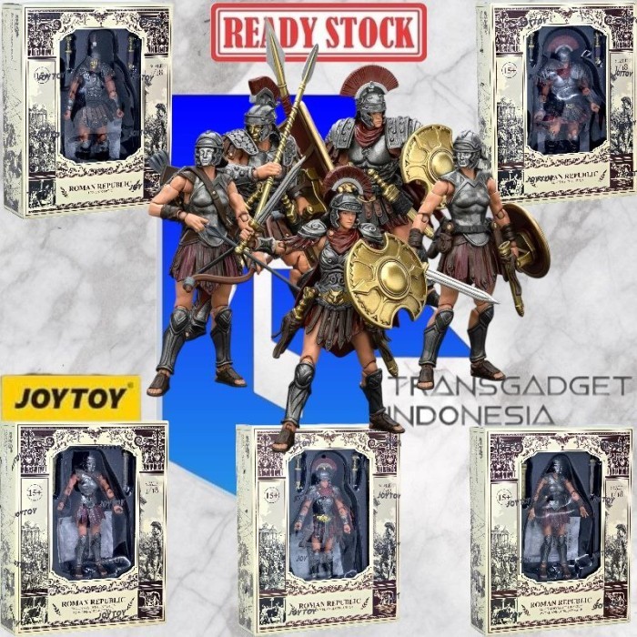 JOYTOY STRIFE 1/18 Roman Republic Legion X - Centurion JT00003 - Optio JT00010 - Female Centurion JT