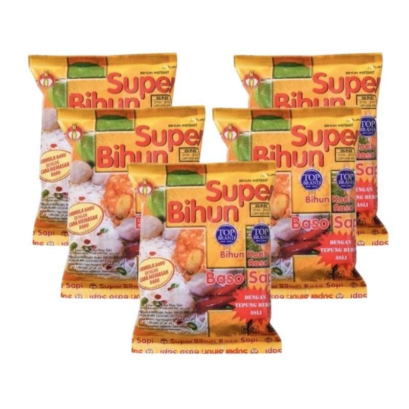 

Super Bihun Rasa Baso Sapi (5 Bungkus)