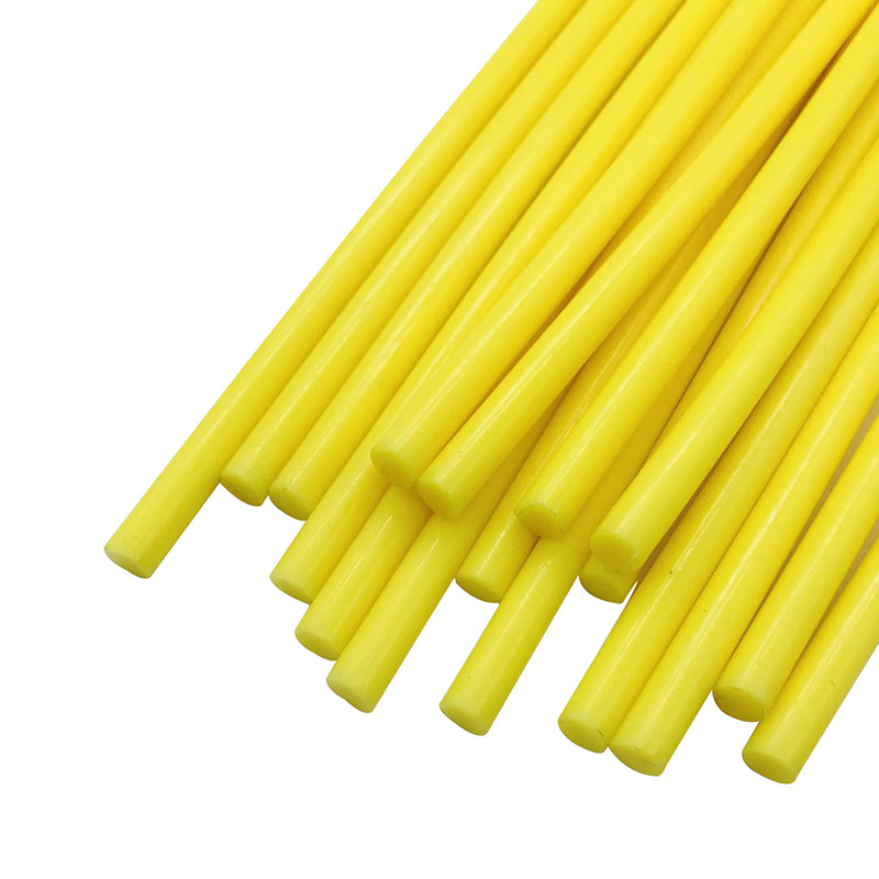 

5pcs/lot 7mm*270mm Hot Melt Glue Sticks For Glue Gun Craft Phone Case Album Repair Accessories Adhesive Stick Yellow Color