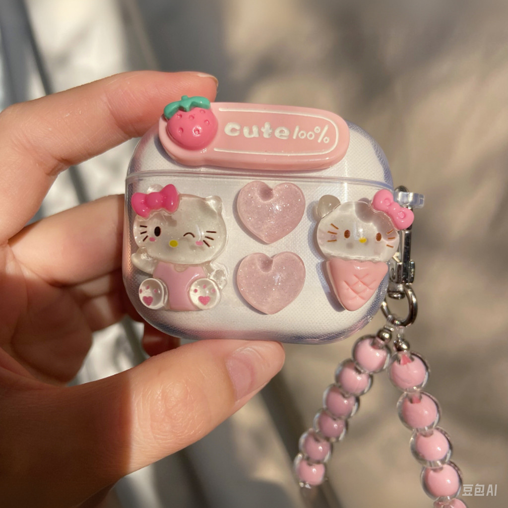 case Baseus WM01 /  WM02 Cangkang lunak kartun Bluetooth Headset Cover  Soft Case Baseus E3 cartoon 