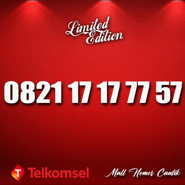 Nomor Cantik Simpati 1717 7757 Nomer Cantik TELKOMSEL 17171717 777