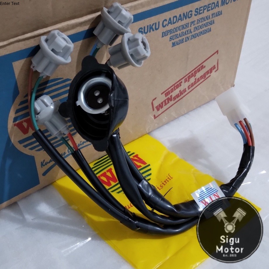 Fitting Lampu Absolute Revo 110 2009 2010 2011 2012 2013 WIN | cop fiting piting peteng motor honda 