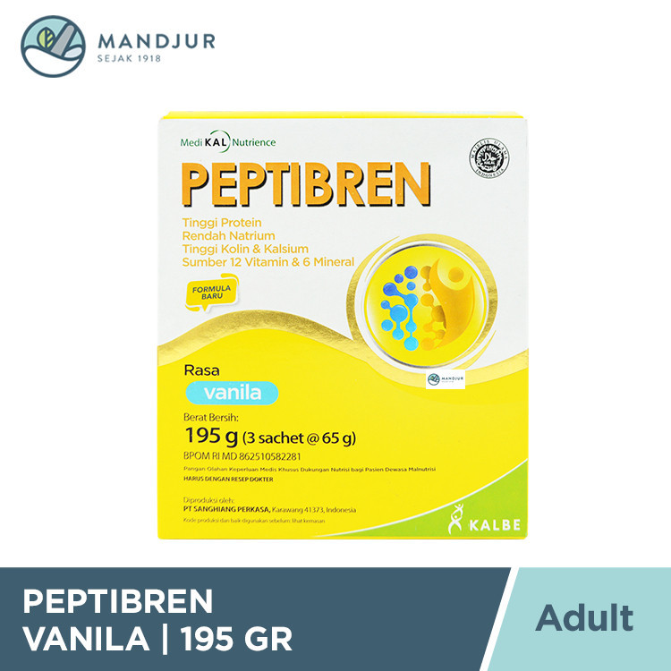 

Peptibren Vanila 195 Gram - Susu Nutrisi Kesehatan Saraf