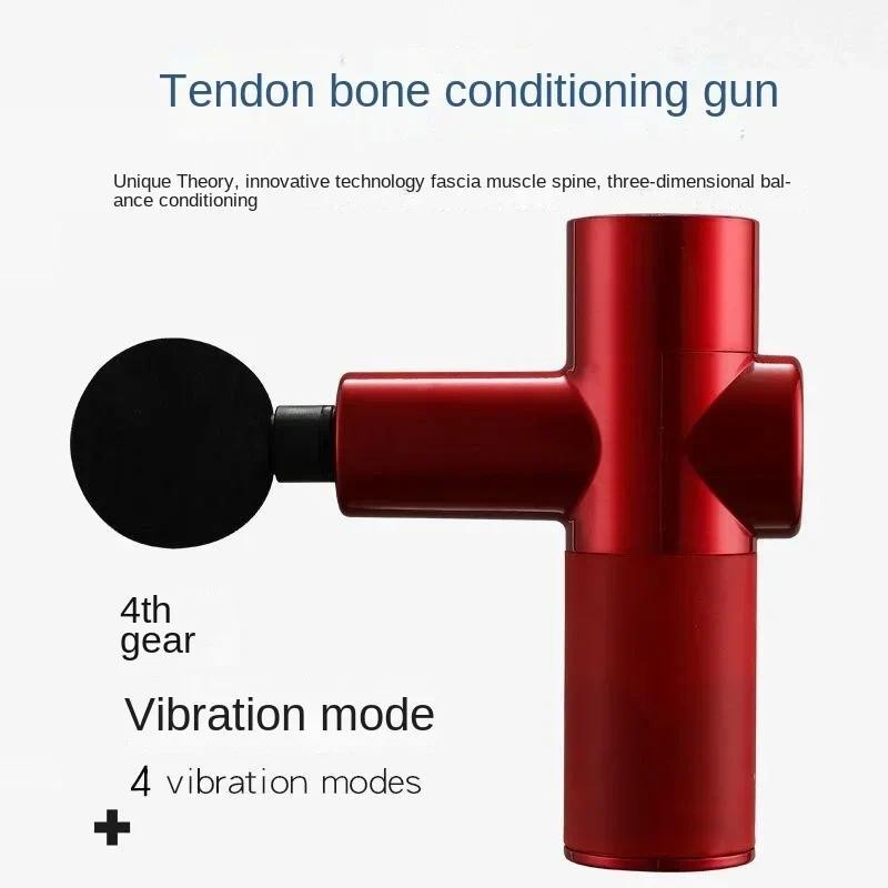 Mini Fascia Gun Brushless Motor Massage Gun Portable Meridian Massager Health Care Massager