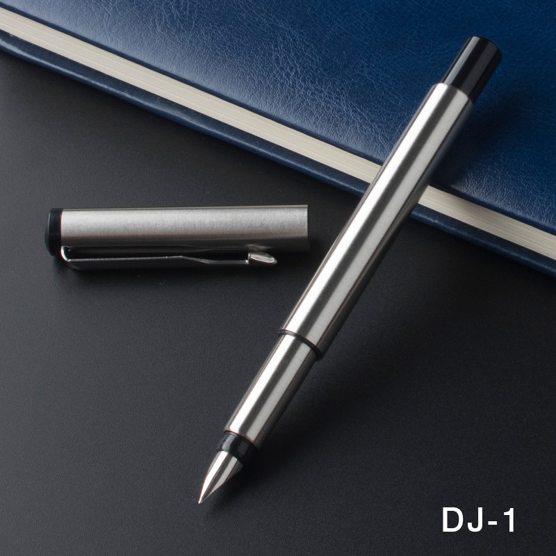 

High-grade Extra Fine 0.5mm Metal Fountain Pen Classic Luxury Calligraphy Canetas For ink Pen Stationery Student