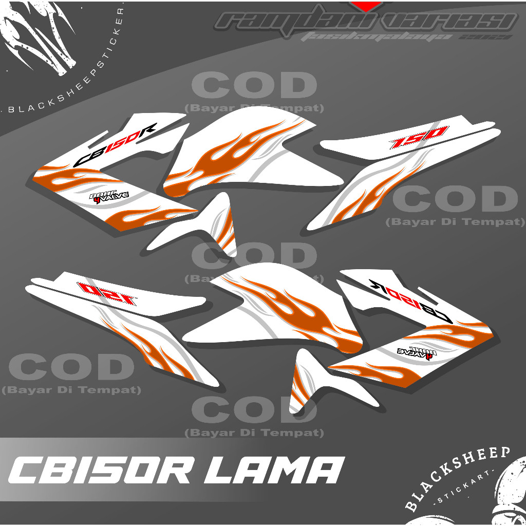 Striping Cb150r Old Striping Cb150r Lama Striping Stiker Cb150r