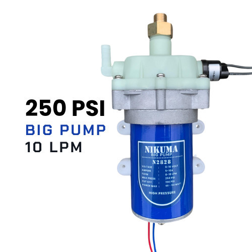 Pompa DC 12V 250 PSI NIKUMA Big Pump N2828 120 Watt Original Tekanan tinggi Otomatis