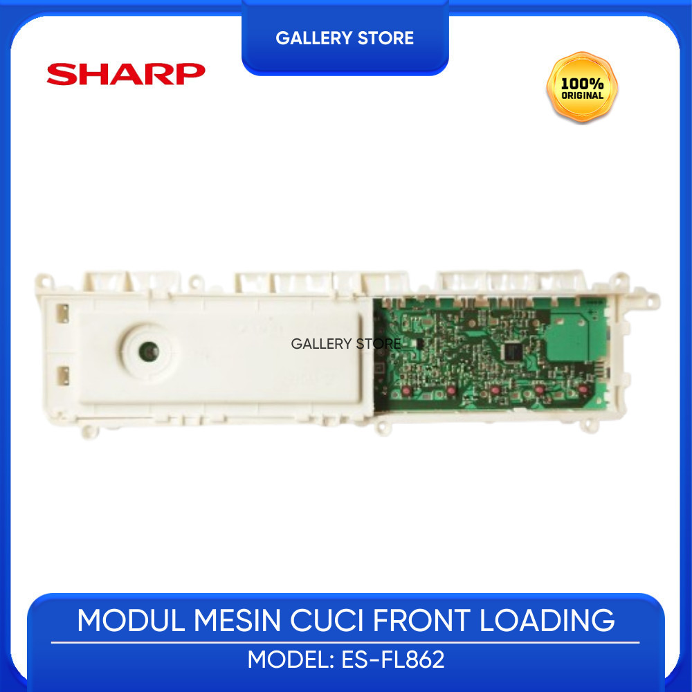 MODUL MAIN UNIT MESIN CUCI FRONT LOAD SHARP 5 TOMBOL ES-FL862 / ES-FL862