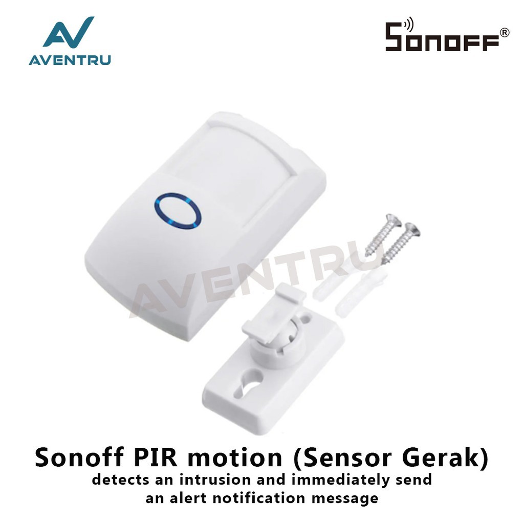 Sonoff PIR motion sensor 433 Mhz RF Smart Home - Sensor Gerak Sonoff