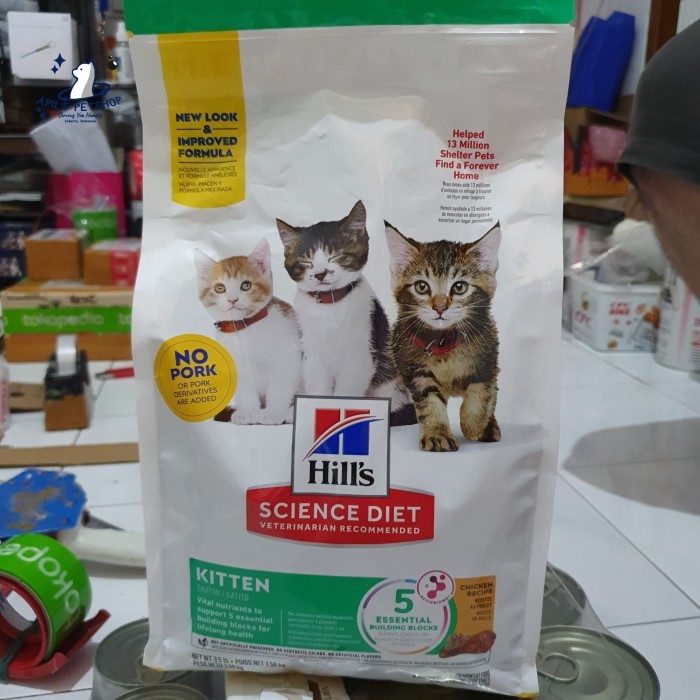 [PROMO]New Arrival SCIENCE DIET KITTEN 1.58 KG (UTK ANAK KUCING, KUCING HAMIL & MENYUSUI)