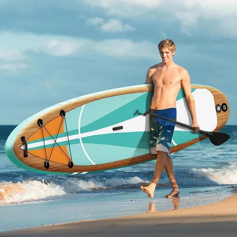 

One extended 335cm paddle board inflatable surfboard paddle board water skiing board SUP water sports equipment