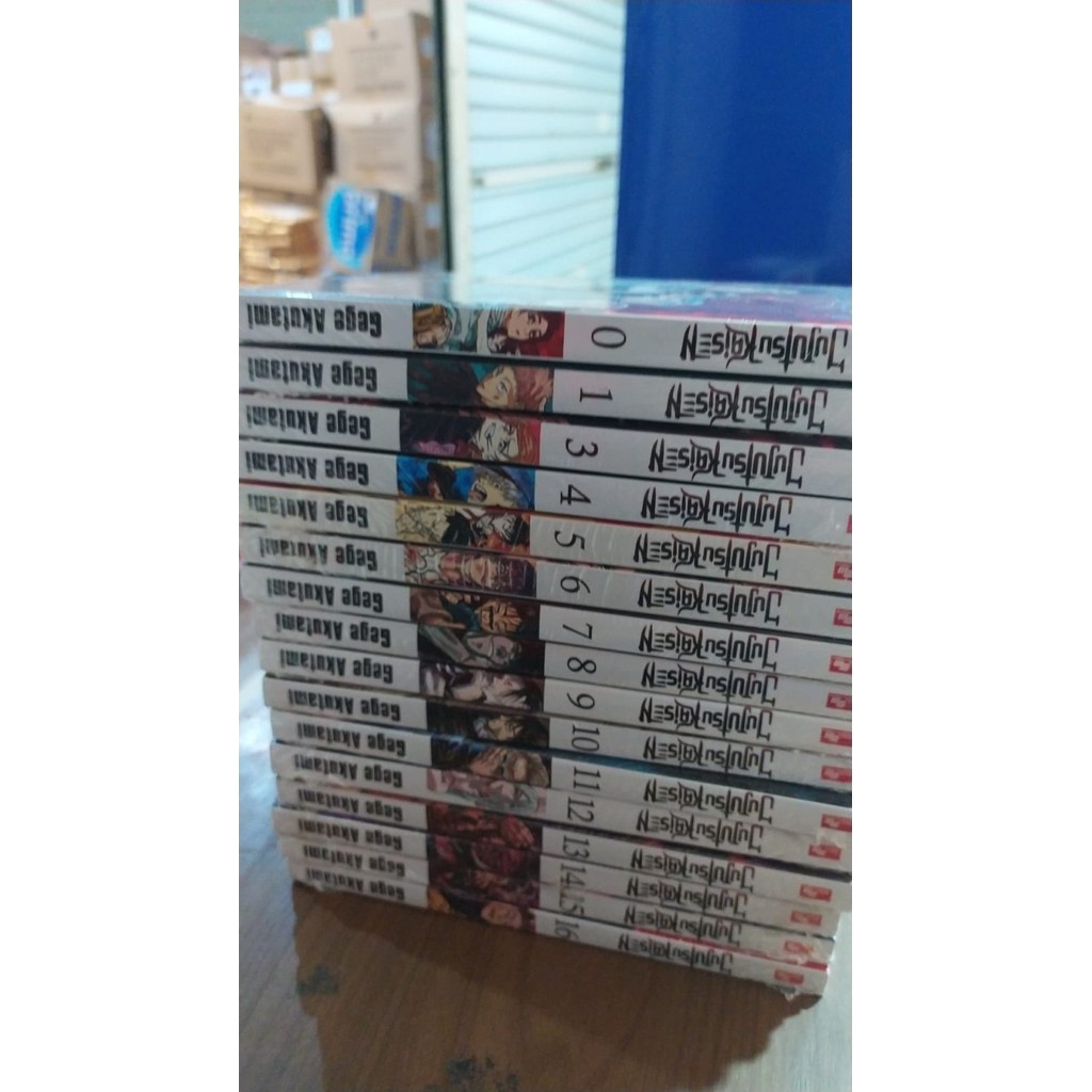 Paket Komik Jujutsu Kaisen Original Gramedia