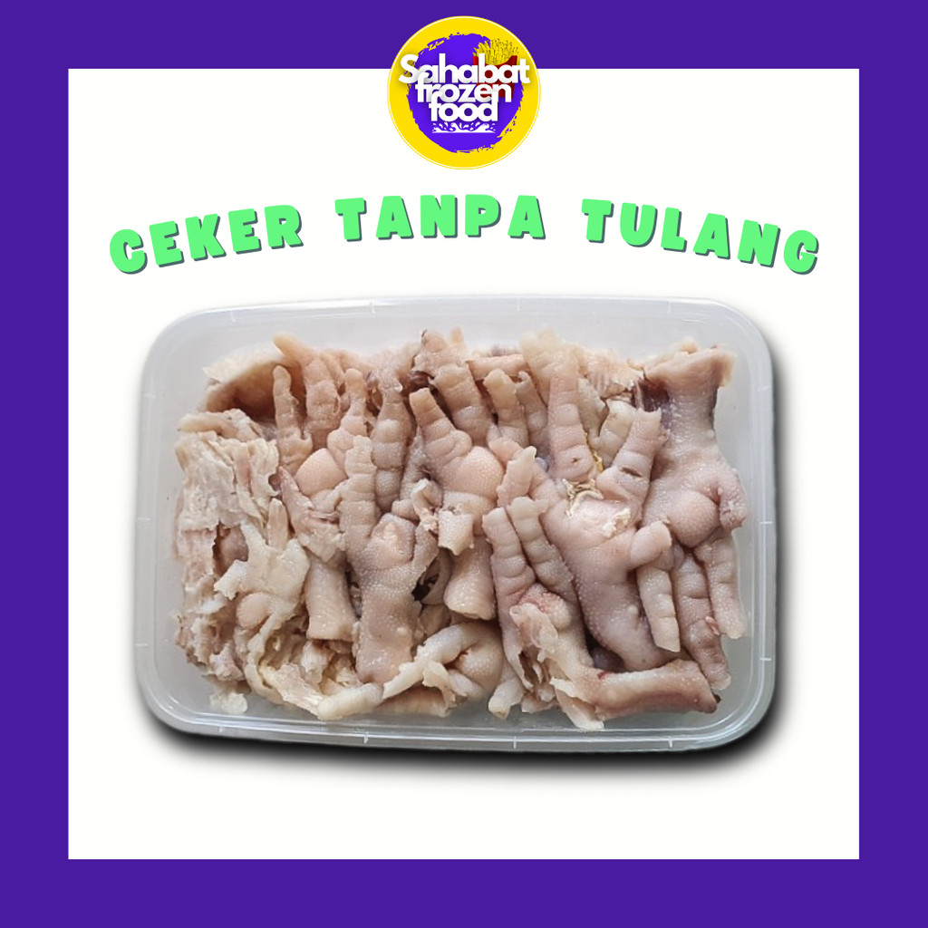 

Ceker Ayam Tanpa Tulang Segar 1Kg Box