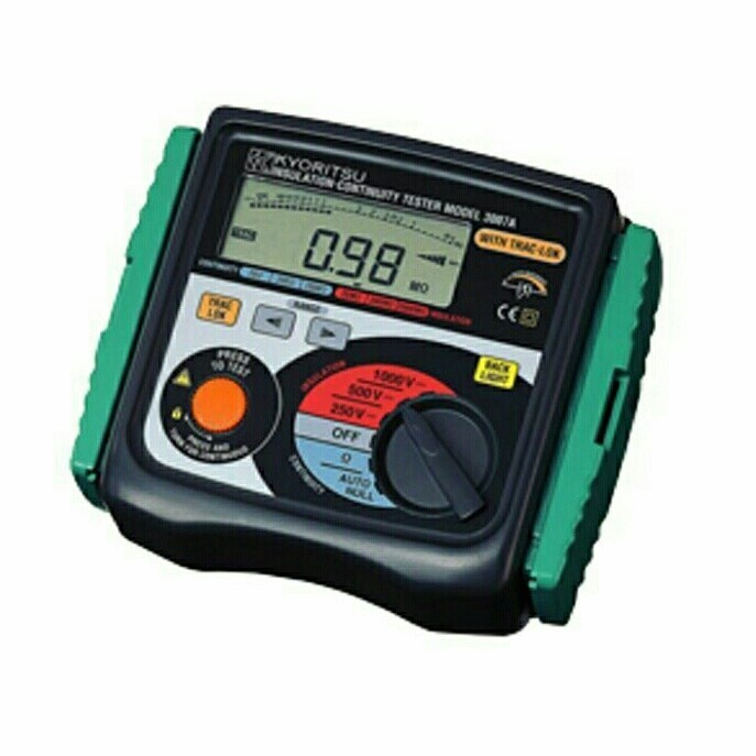 Kyoritsu 3007A Digital Insulation Continuity Testers Kyoritsu 3007A asli termurah