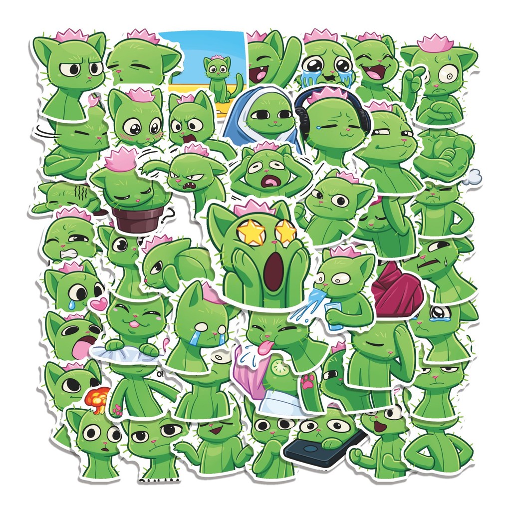

COD 50 Pcs Stiker SCRATCH Lucu Anti Air Untuk Dekorasi Notebook Sepeda Skateboard Handphone