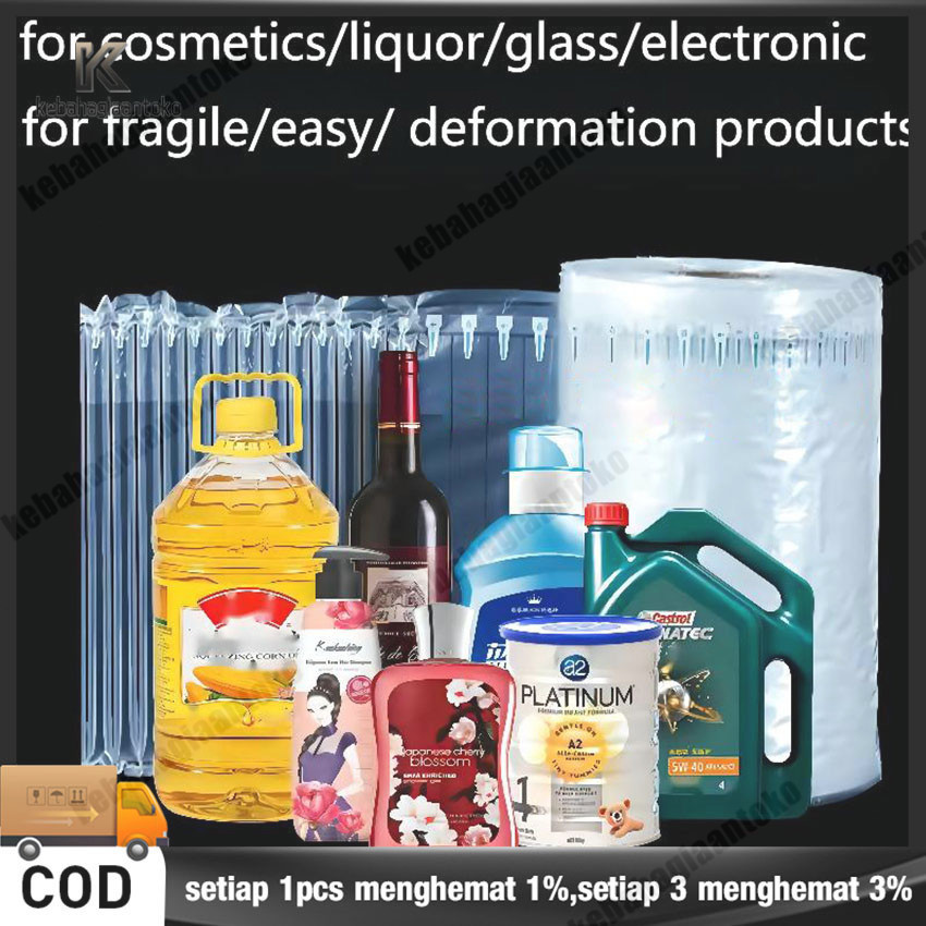 

Tambahan Bungkus Gelembung Transparan / Perlindungan ganda Penggunaan kemasan produk Extra Bubble Wrap Transparan / Plastik Gelembung