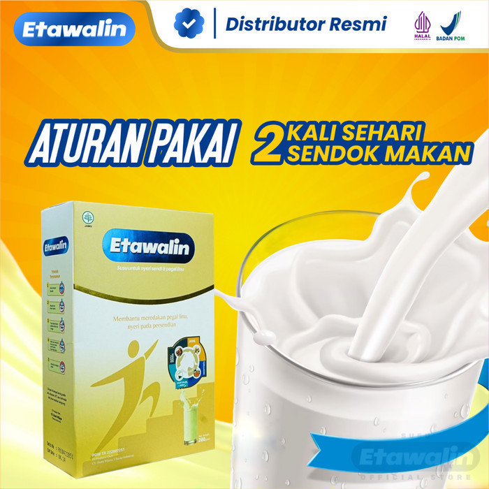 

Big Flashsale Etawalin Susu Et4walin Original Atasi Nyeri Lutut dan Sendi Asam Urat Rematik SIPALING DISKON